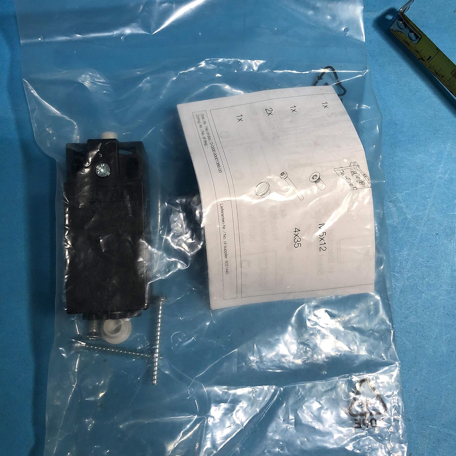 Rittal SZ 4127.010 Door Switch, 240 V AC, 24 V DC/AC