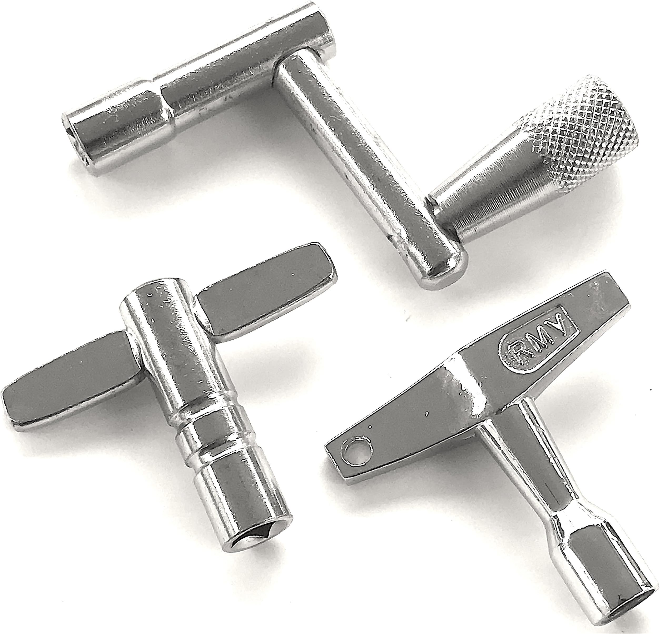3-Pack DRUM KEYS - 1 Each Deluxe Key, SPEED KEY & Standard Key