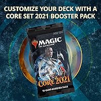 Vista 4 de Magic The Gathering Liliana Death Mage Planeswalker Deck Juego básico 2021 (M21) Baraja de inicio de 60 cartas