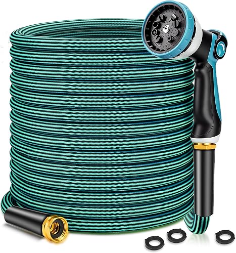 Aterr 25FT Lightweight Water Hose for Yard & Garden