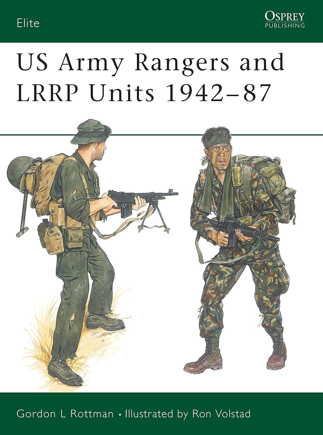 US Army Rangers & LRRP Units 194287 (Elite) Rottman, Gordon L