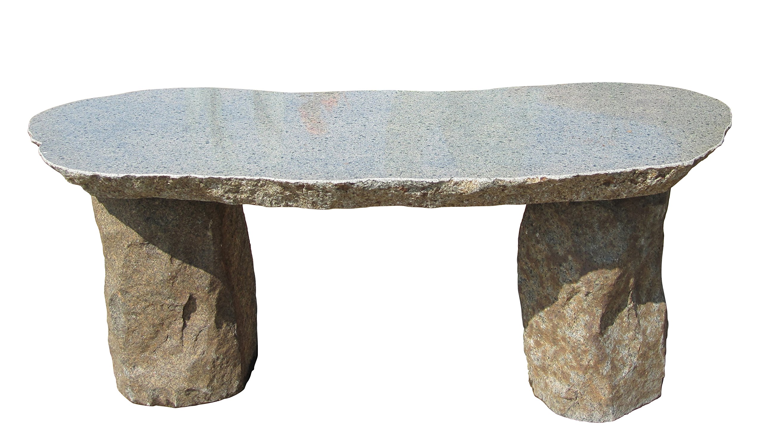 BE-BO-1 Granite Boulder Bench, Grey