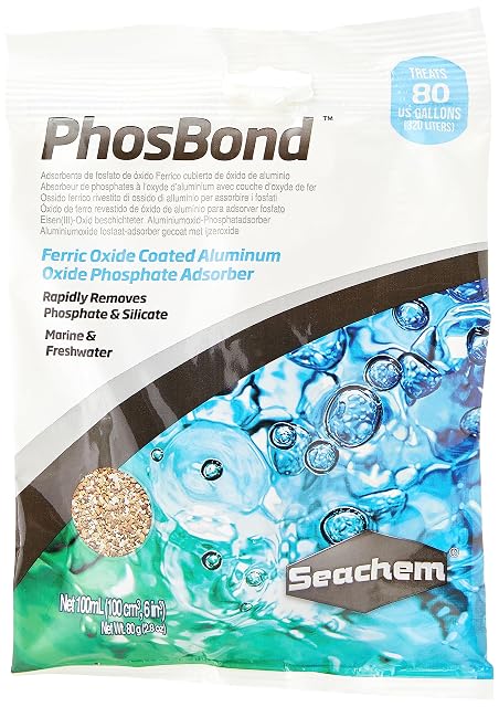 Seachem PhosBond - Eliminador de fosfato y silicato, 100 ml