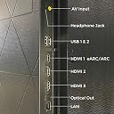 Vu 139cm (55 inches) Masterpiece Frame Series 4K QLED TV 55MASTERPIECE (Armani Gold) gallery image