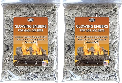 Miniatura 6 de Midwest Hearth Brasas Ardientes - Bolsa de 6 oz