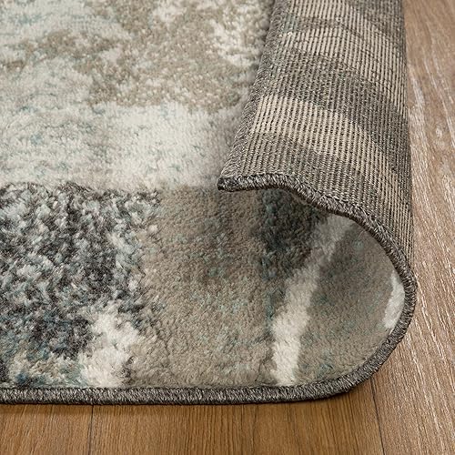 Miniatura 38 de Superior Alfombra interior con respaldo de yute, perfecta para entrada, oficina, sala de estar/comedor, dormitorio, cocina, piso, decoración moderna