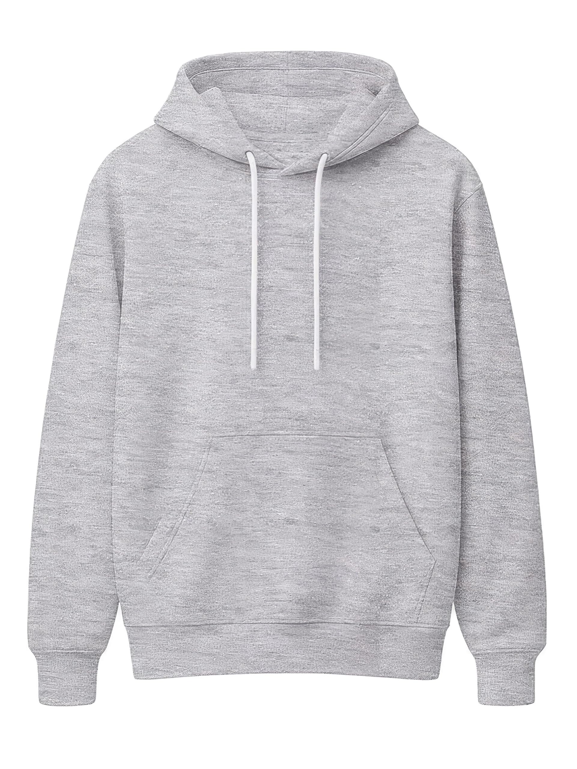 Vero Moda Unisex Hooded Sweatshirt, Black and Grey, Casual Pullover in black