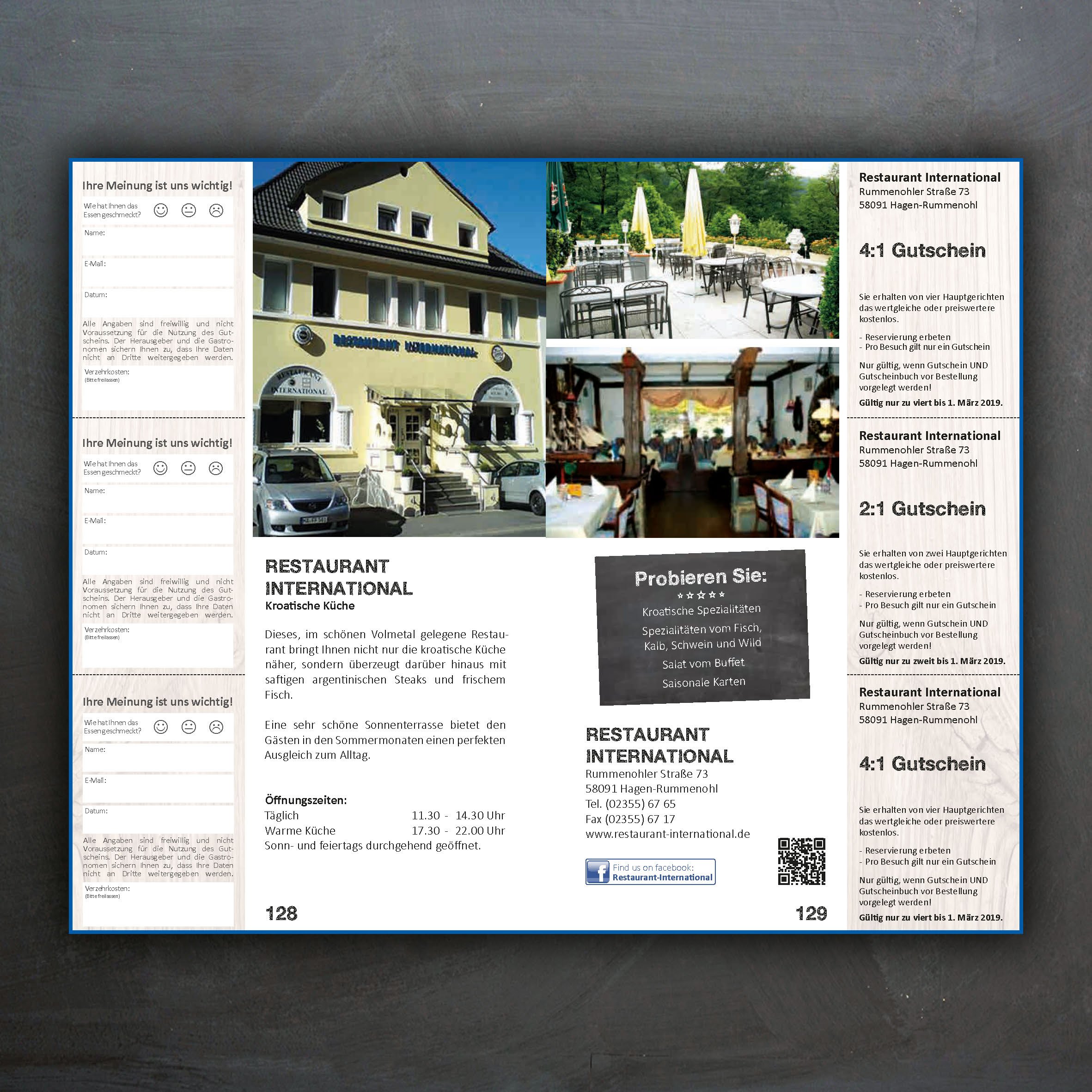 MA(h)L ZEIT in Hagen und Umgebung 2018 - Gutscheinbuch, Rabatt-Gutscheine