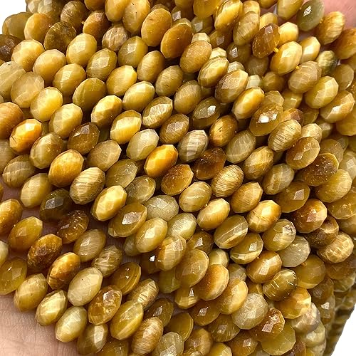 Miniatura 3 de ABCGEMS - Super 7 cuentas brasileñas (cacoxenita, amatista, lepidocrocita, goethita, rutilo, cuarzo ahumado y cuarzo cristal), piedra curativa de