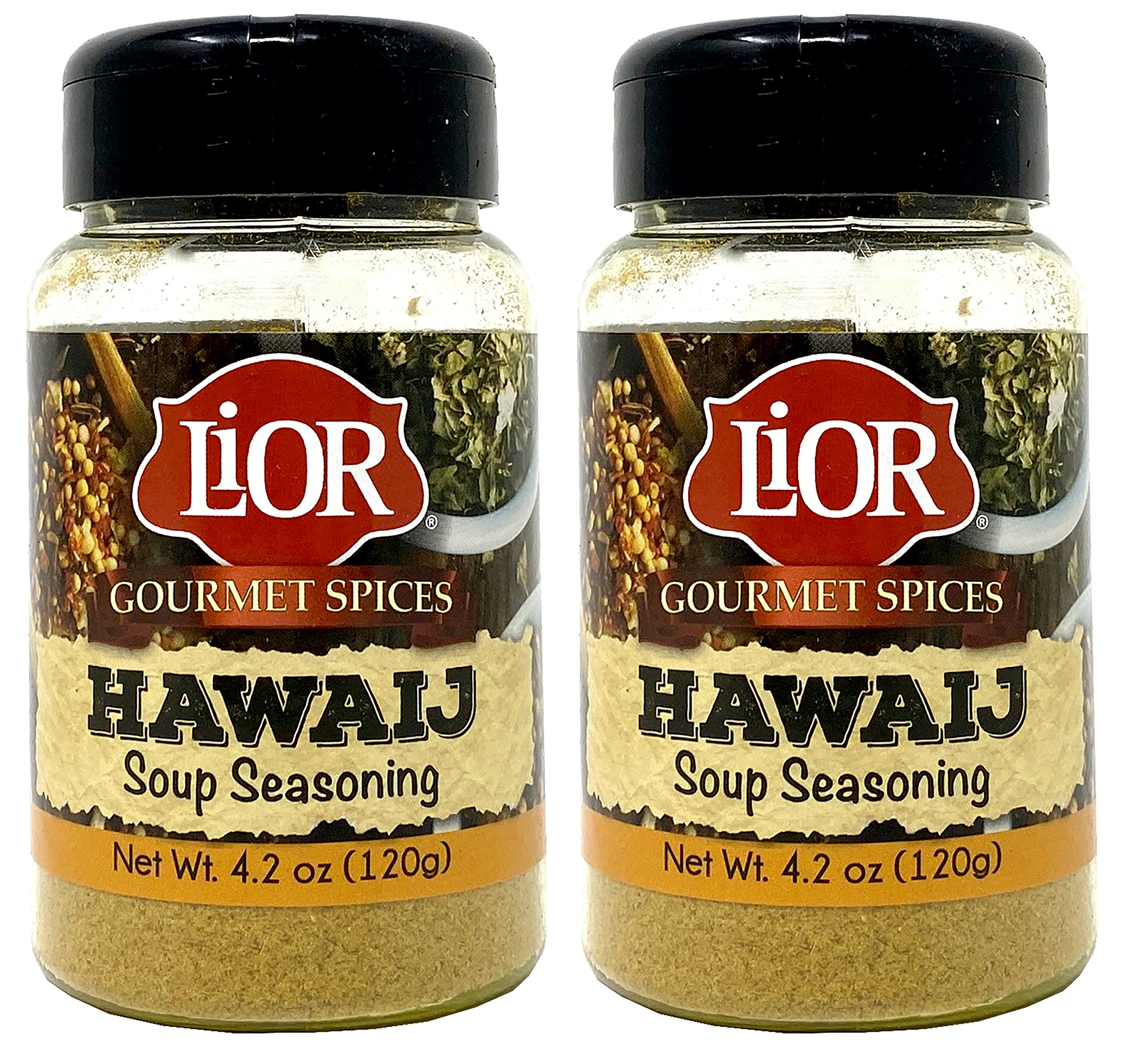LiOR Spices Hawaij for Soup, Stews – Savory Hawaij Spice 4.2 Ounce (Pack of 2)