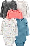 Simple Joys by Carter's les filles 5-Pack manches longues BodysuitBodysuit