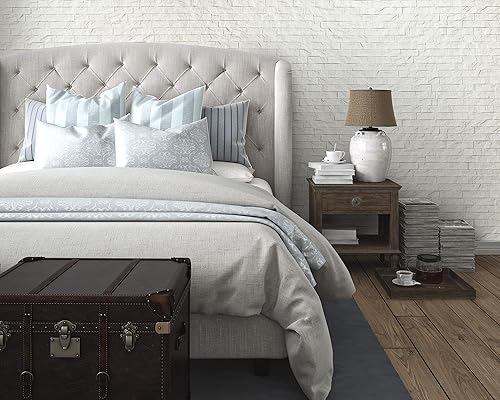 Miniatura 5 de Innovera Décor Ledge Stone White Panel de pared 3D - 12 piezas