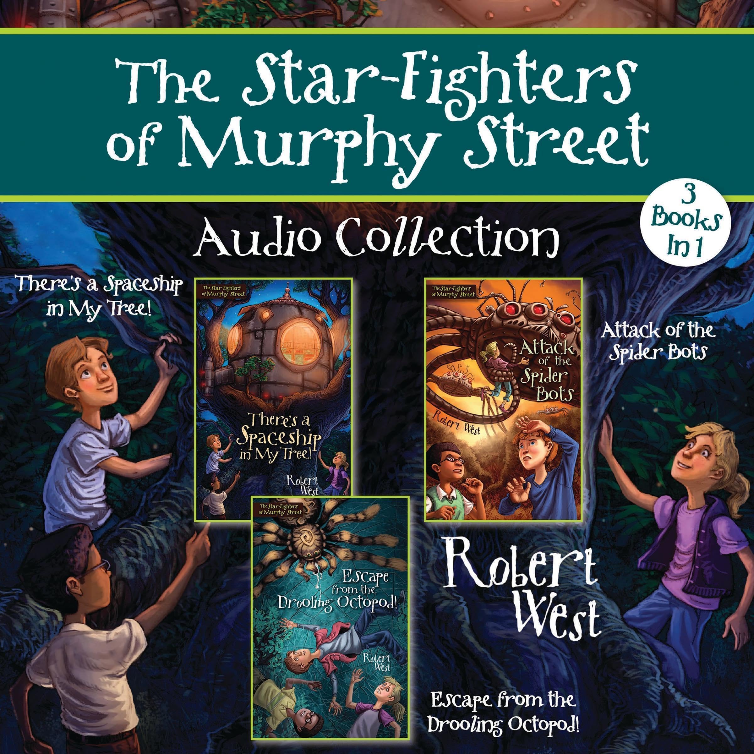 Cover art for The Star-Fighters of Murphy Street Audio Collection