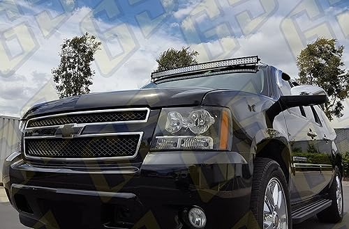 Miniatura 5 de GS Power - Soportes de luz LED para camioneta y SUV de GM. Montaje en la sección superior del parabrisastecho. Compatible con Chevrolet Chevy
