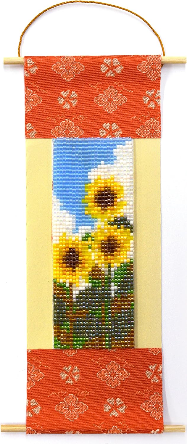 Miyuki Delica Beads Weave Mini Scroll Kit Japan of the Four Seasons Saturation 向日葵 bhd-301-g – 101