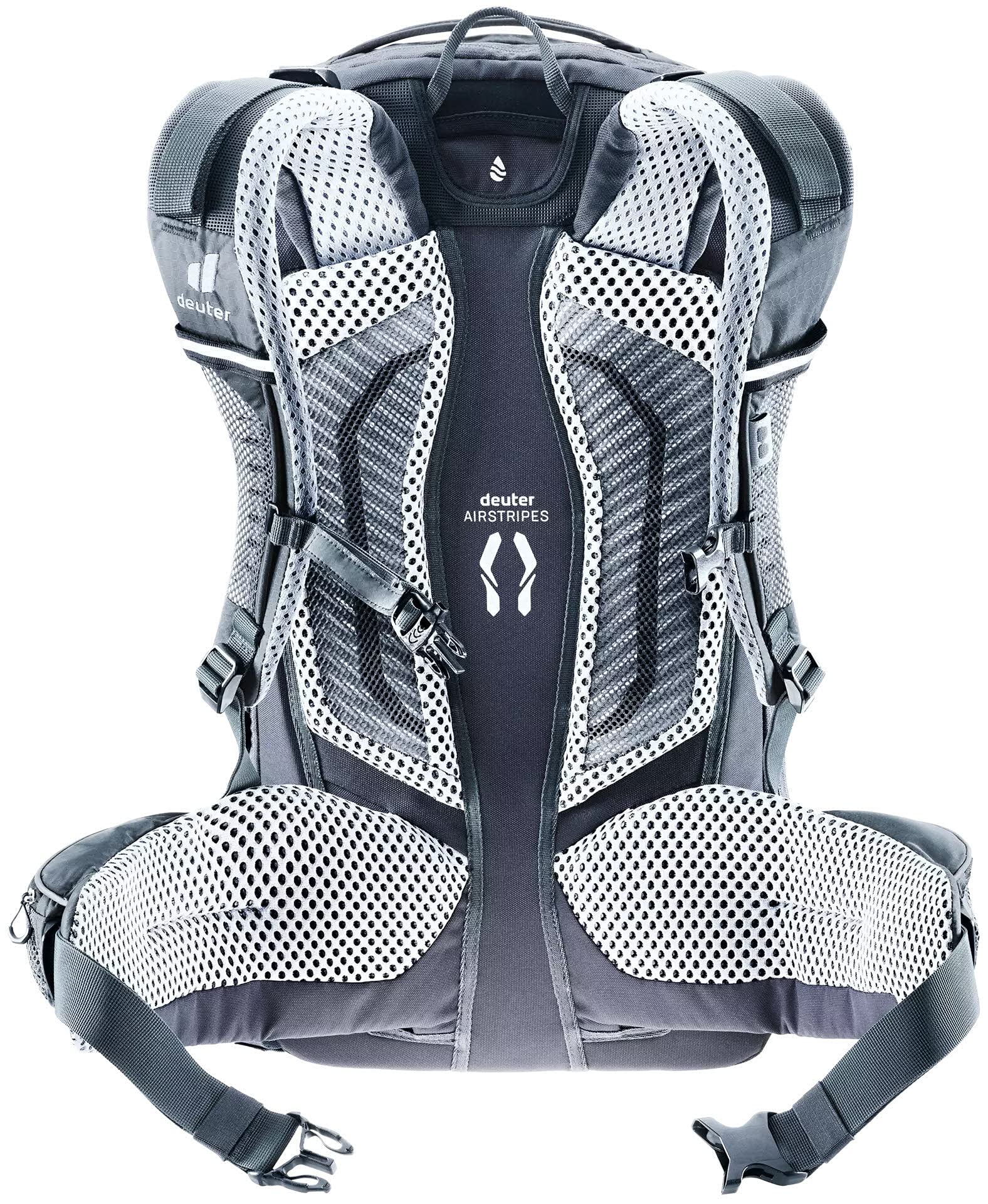 Deuter Uniseks Trans Alpine Pro 28 3201121 Plecak Rowerowy, Czarny/Grafitowy, 28 L