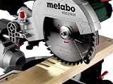 Metabo KGS 216 M (613216900) Mitre Saw Kit with 216 mm 40T Tungsten Carbide Saw Blade and Pull Function, 2 m Cable - 9