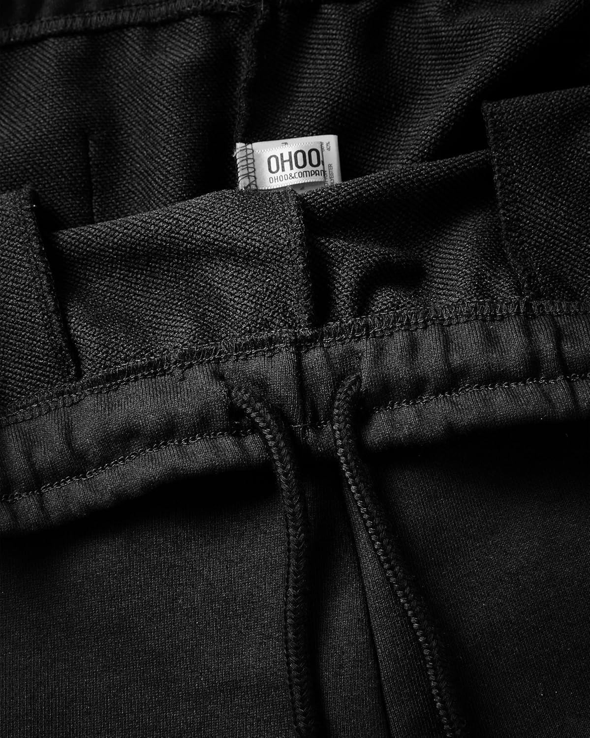 Ohoo Men's Heavyweight Sweatpants Soft French Terry Open Bottom Active Pants - Image 6