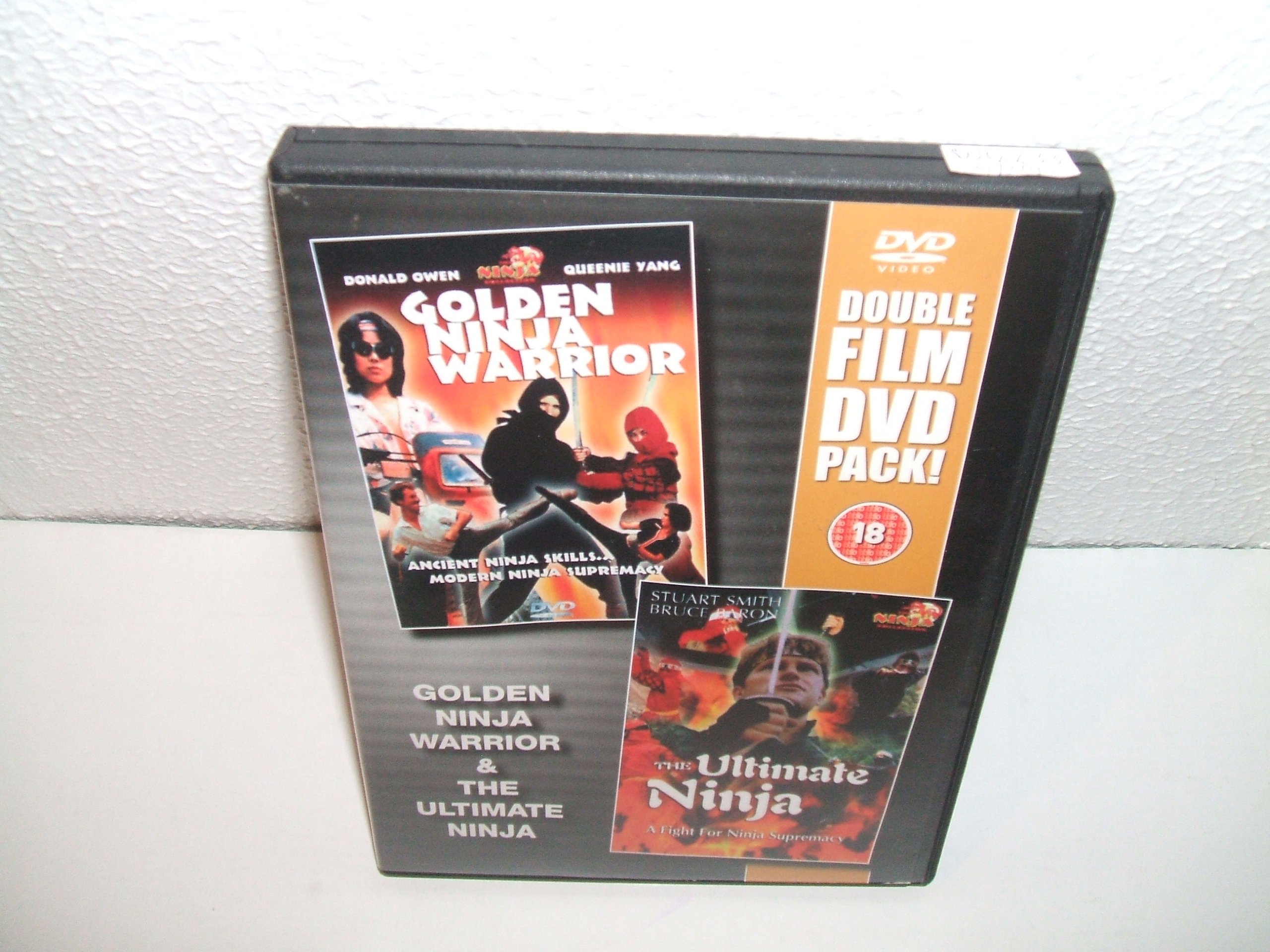 The Ultimate Ninja y Golden Ninja Warrior el doble DVD para coleccionistas
