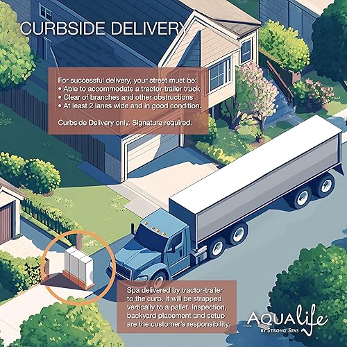 Miniatura 14 de AquaLife Outback™ - Bañera de hidromasaje sin tumbona para 5-6 personas con iluminación LED y cubierta aislada Gris (Gray