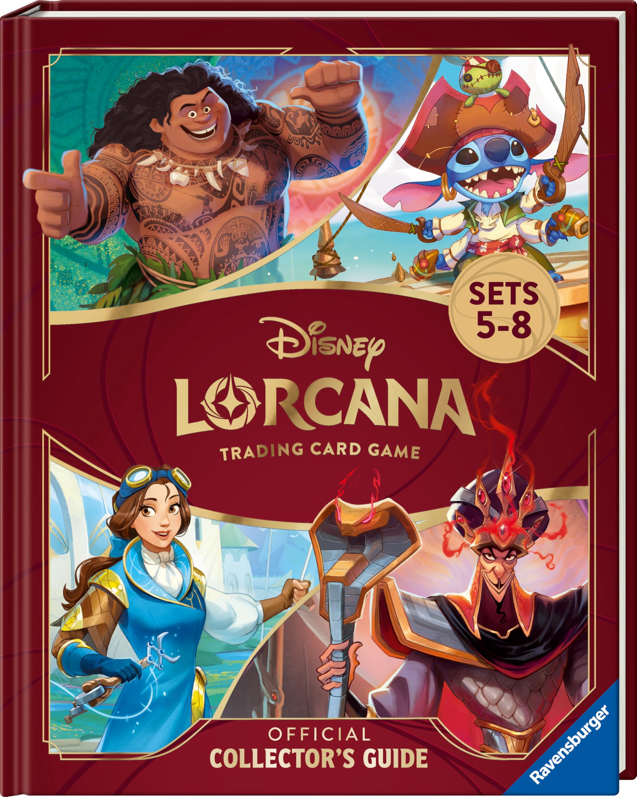Disney Lorcana Trading Card Game  Official Collectors Guide Sets 58 HARDBACK
