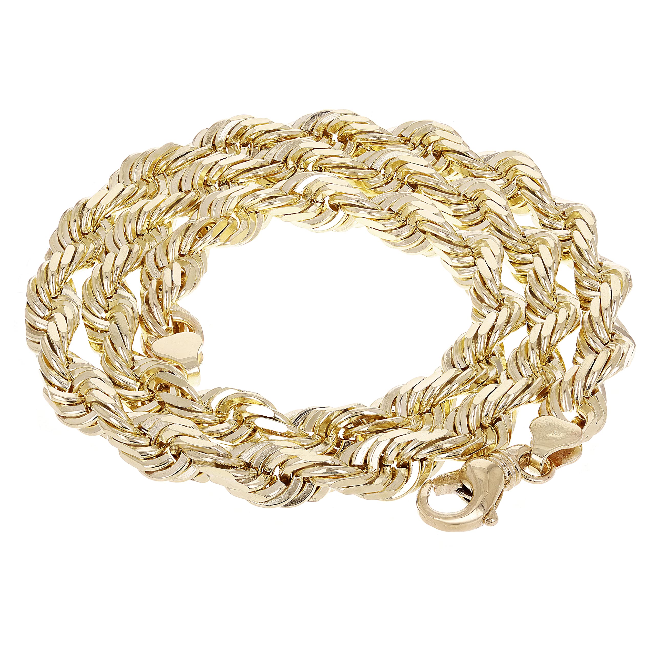 Gold & Diamond Direct Solid Gold Rope Chain
