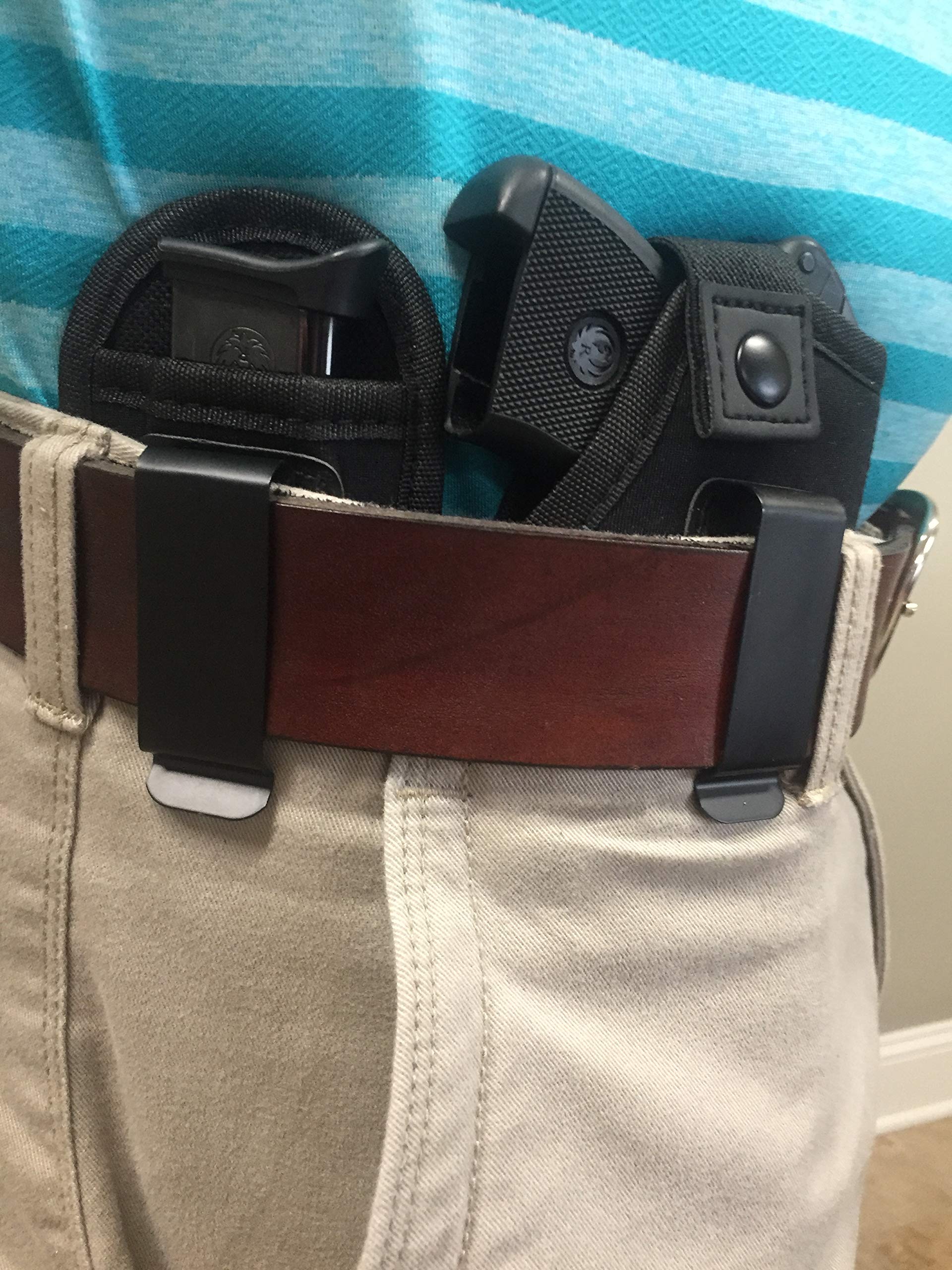 Concealed Carry Holster for IWB Inside The Waistband or OWB Outside The waisband. with Extra Mag Holster Fits Astra Constable,A-80,A,90,A-100,A-50,A-60,A-70,A-75,300,3000 and Falcon