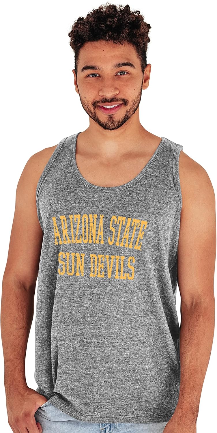 Blue 84 NCAA Mens Tank Top Tri-Blend