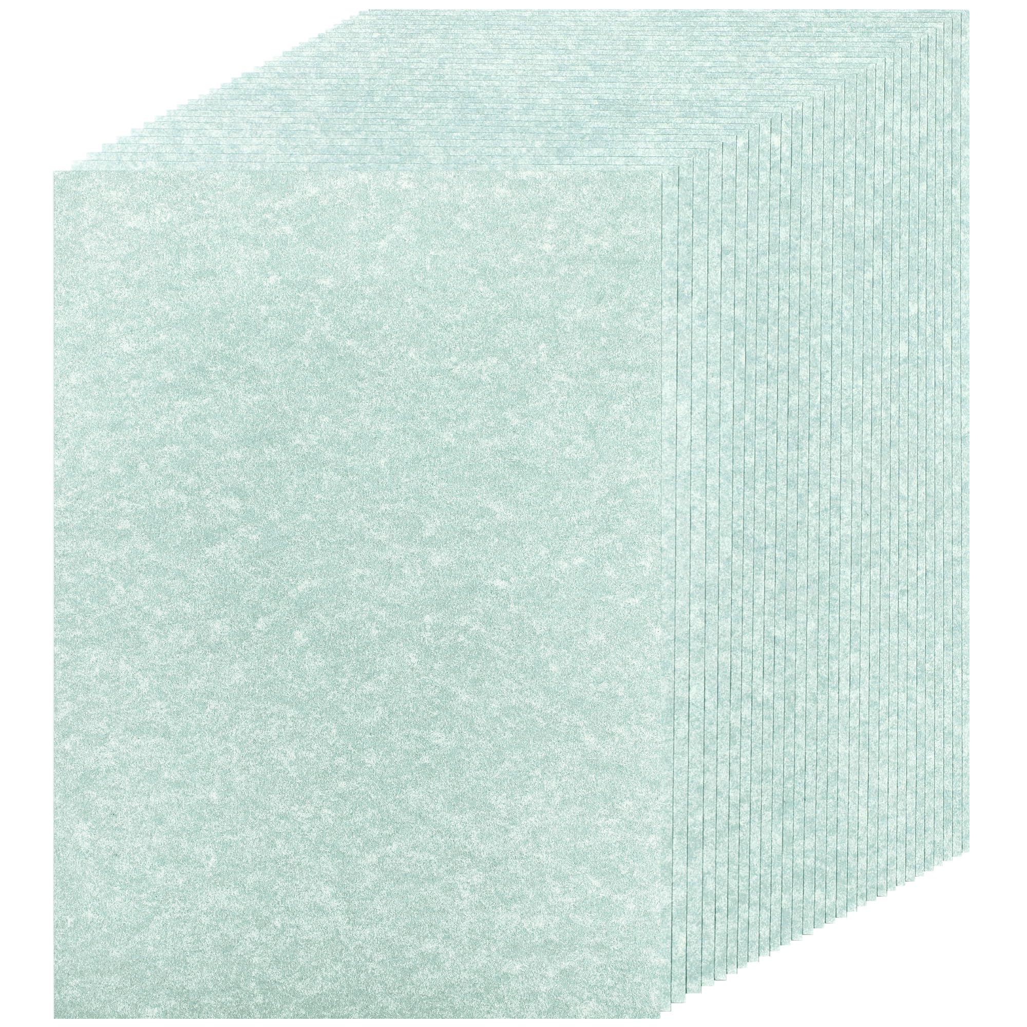 30 Sheets Blue Parchment CardStock 100gsm Printable Paper A4 Size