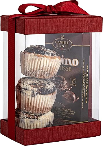 Miniatura 6 de Cajas de regalo de plástico transparente con tapa, base y cinta.