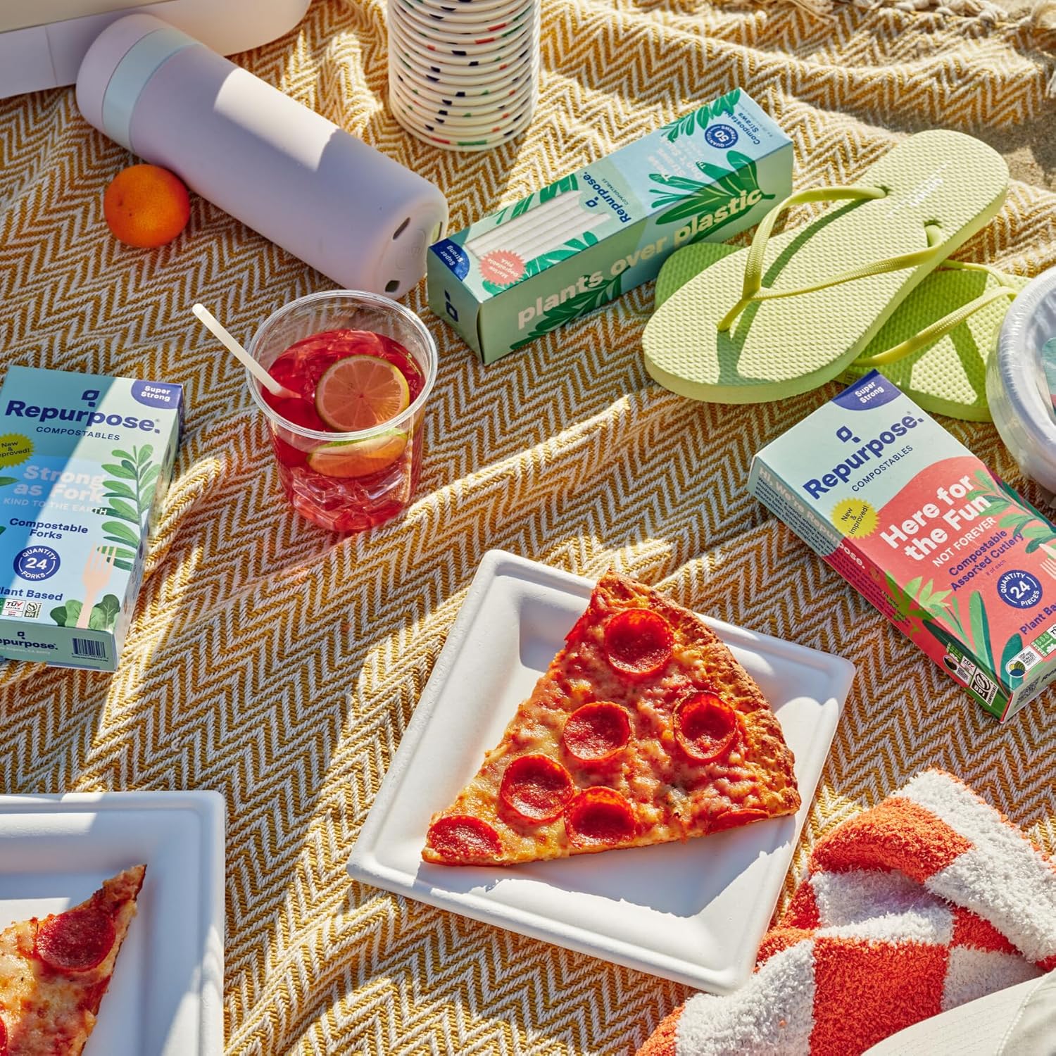 Repurpose Compostables PHA Straws, 300 Count, BPA Free, No PFAS Added, Recyclable Packaging