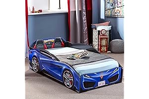Twin Size Race Car Bed for Boys