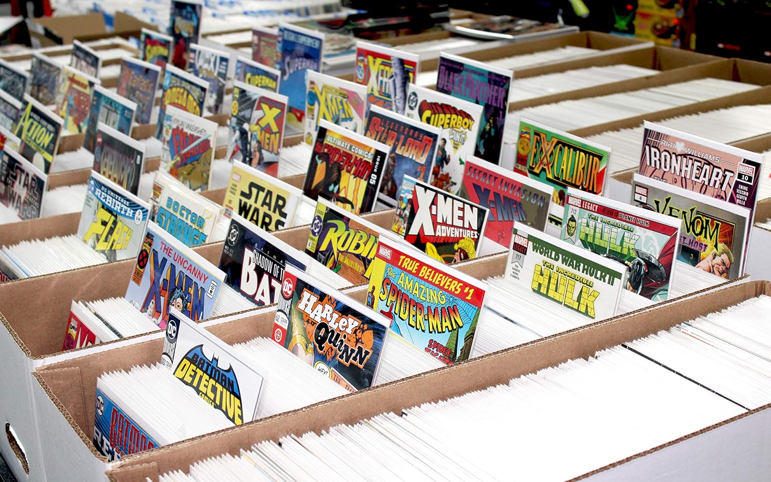 Comic Books Gift Pack - 20 Comics Marvel & DC Only - Superheroes Grab Bag
