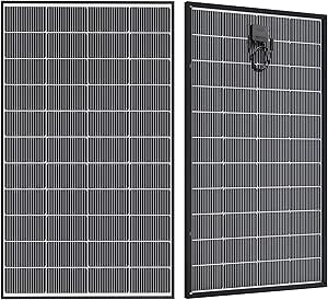 Aazon.co : JJN Bifacial 200 Watt Solar Panel, 16BB N-Type 200W 12V 25 - View #5