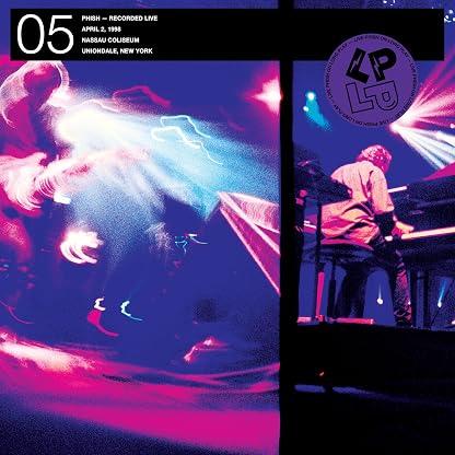 LP on LP 05 (Twist / Stash Uniondale, NY 4/2/98) por Phish, capa do álbum