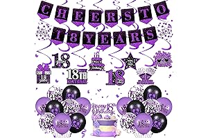 Mesmerizing Purple 18th Birthday Decorations for Unforgettable Celebrations