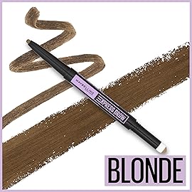 Maybelline New York Maybelline Express Brow 2-in-1 Pencil and Powder, Blonde, 0.02 Fl. Ounce, 250 Blonde, 0.02 fluid_ounces (Pack of 2)