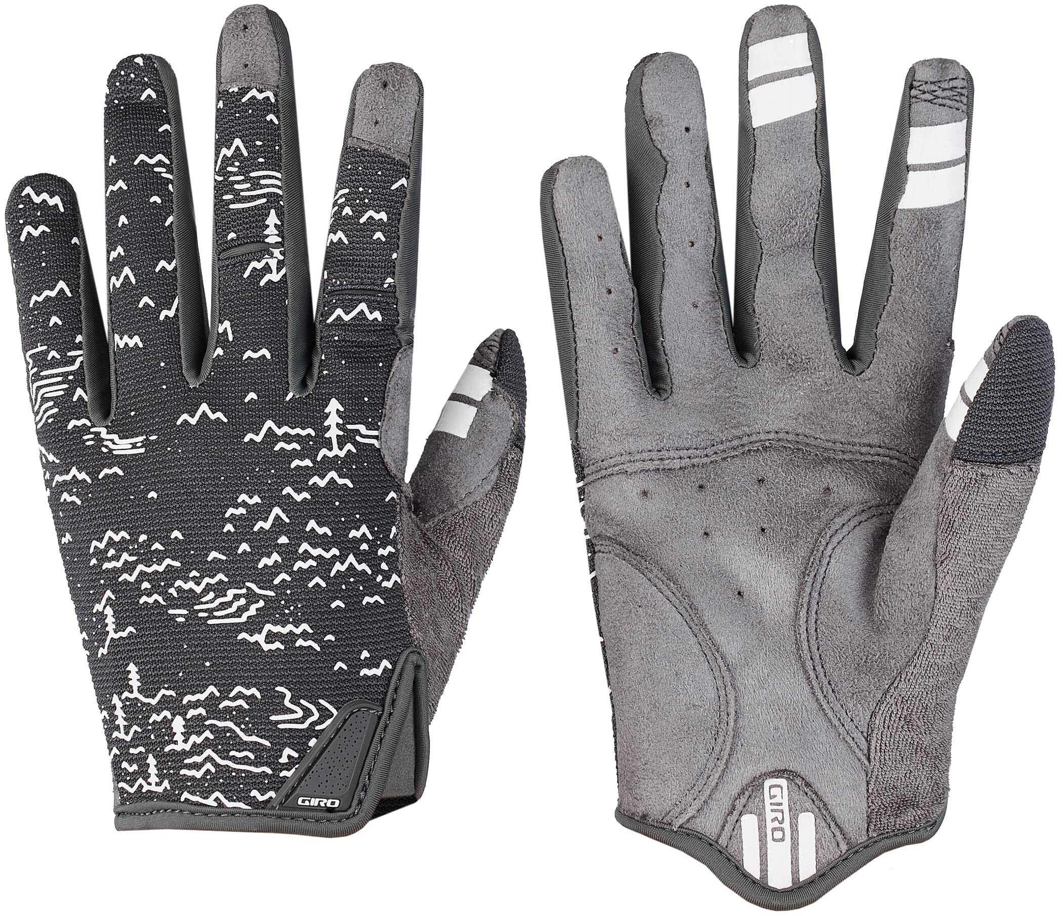 Giro Dark Shadow/White Sc La Dnd Ree L