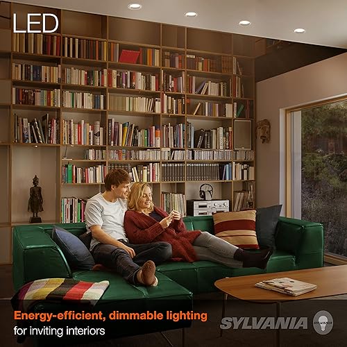 Miniatura 4 de Sylvania Flood BR30 Bombilla LED, 65 W  9 W, regulable, 22 años, 800 lúmenes, 3000 K, blanco, 1 paquete (41111)