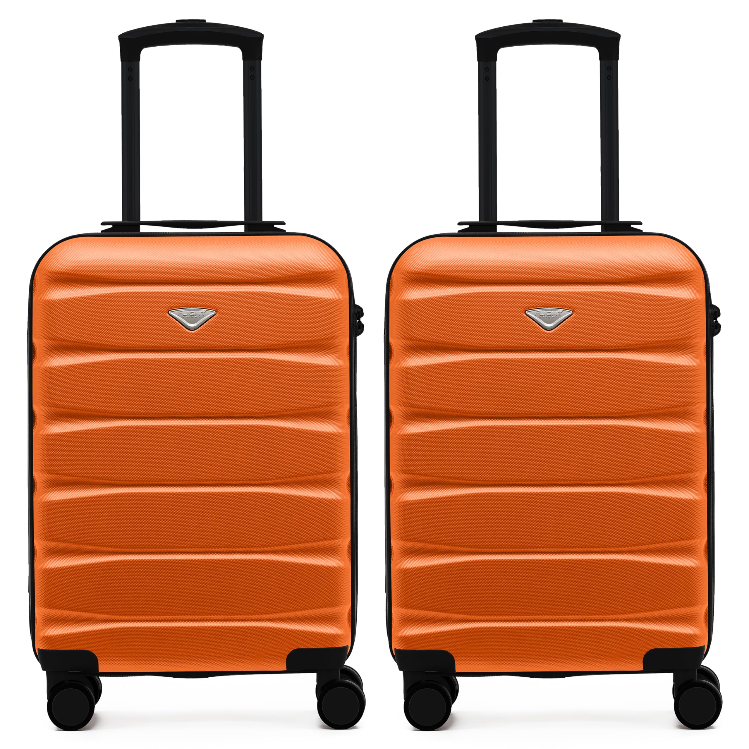 Flight Knight Underseat Cabin Suitcase 45x36x20cm | Free Hand Luggage for EasyJet & Wizz Air | Lightweight ABS Hard Shell with 8 Silent-Glide Spinner Wheels | Max Space Travel Bag — view 107