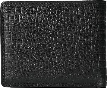 GERMANUS Leather Wallet (Black Croco)
