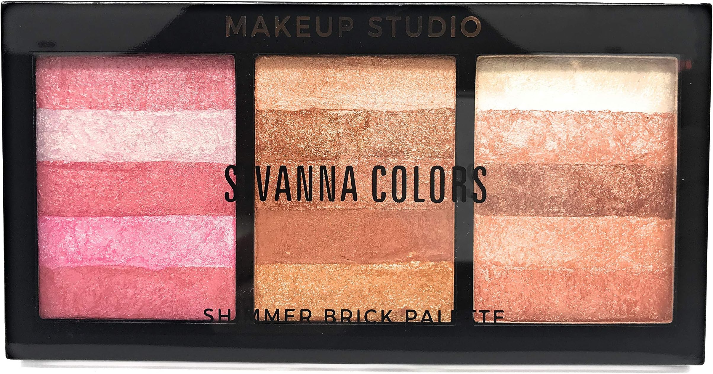Sivanna colors Shimmer Highlighter Brick Palette 03