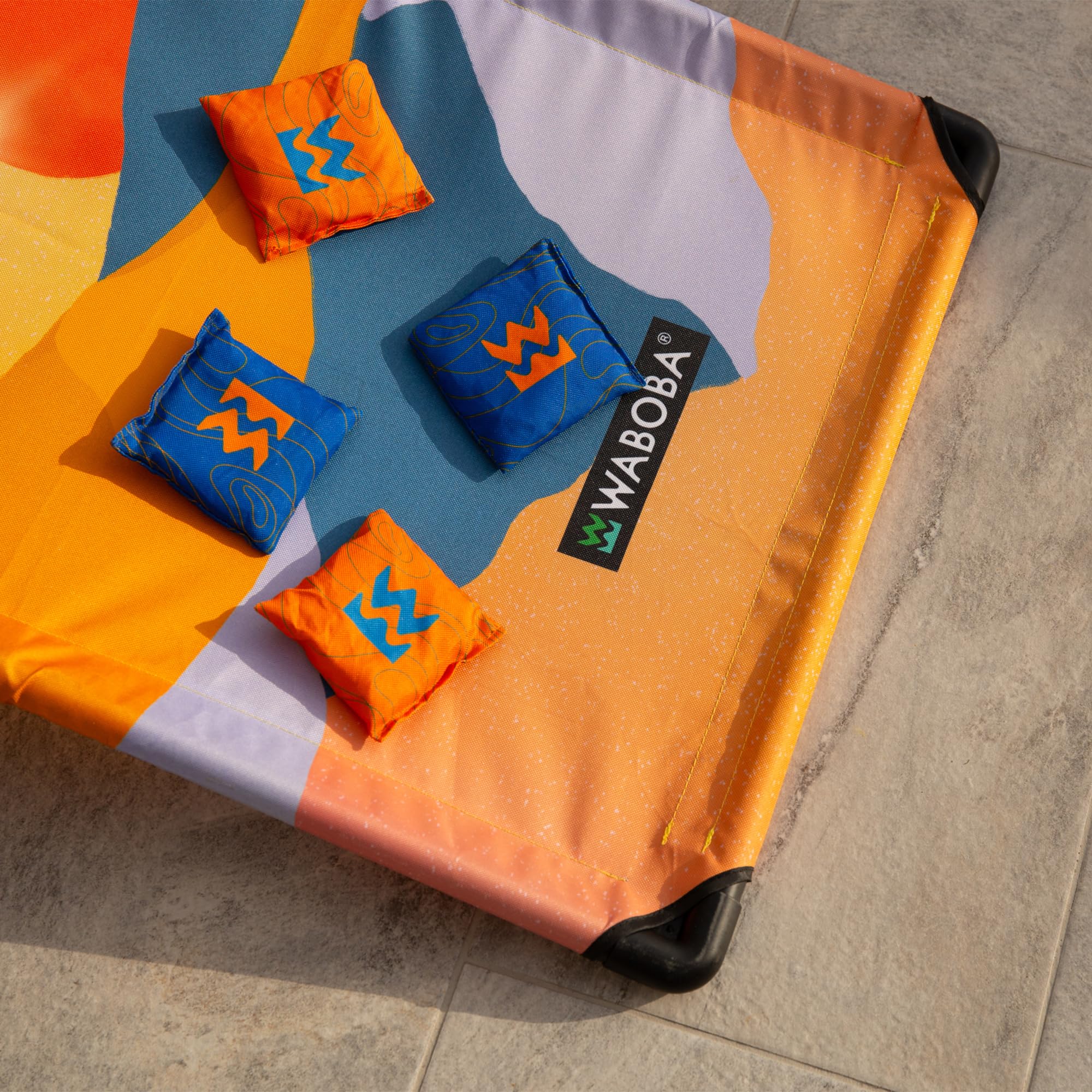 Waboba Cornhole Spielset - Leichtes Reisespiel für Outdoor-Spaß