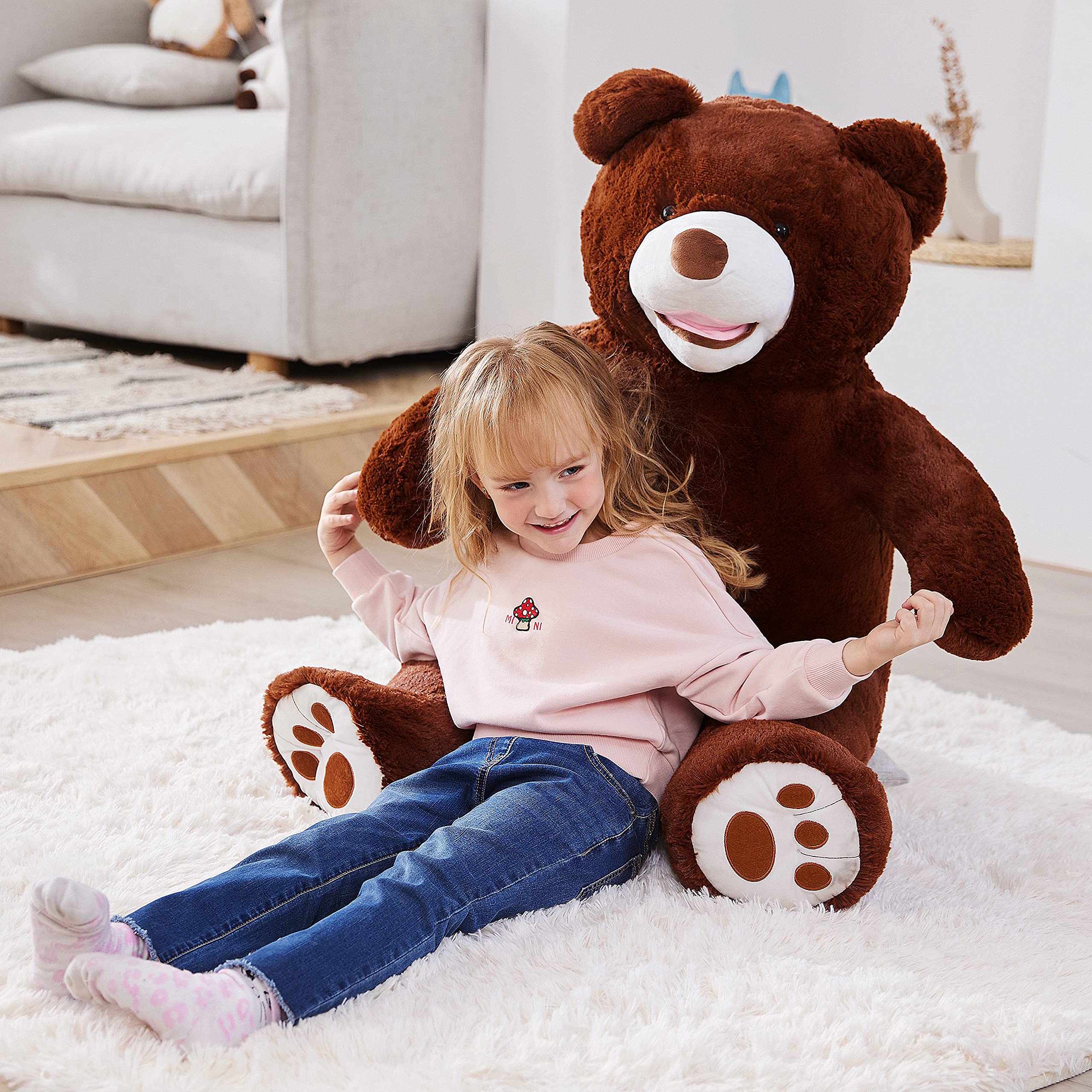 giant christmas teddy