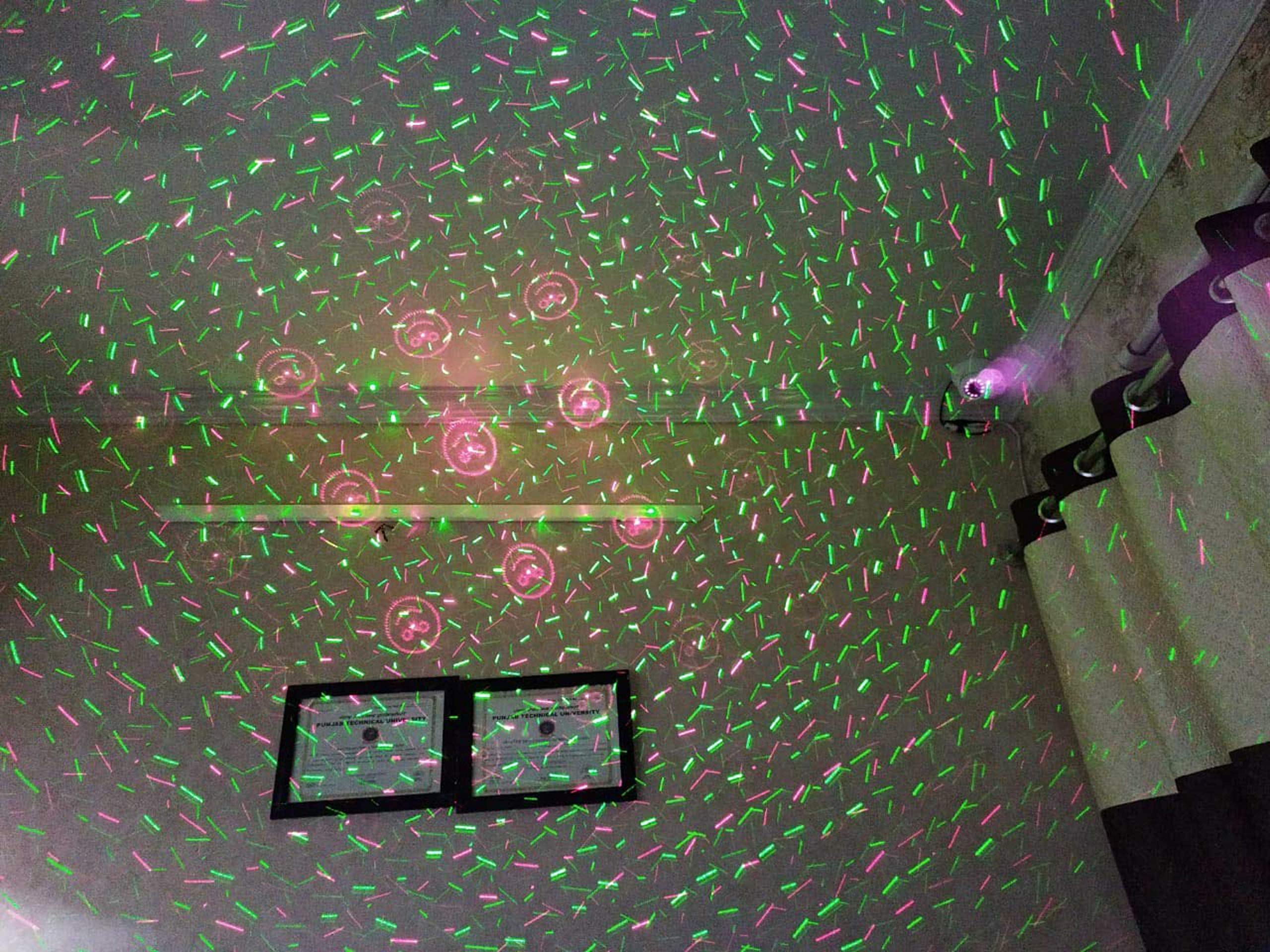 Aba Mini Laser Projector Stage Lighting Sound Activated Laser Party |  Desertcart Seychelles, image size:2560x1920