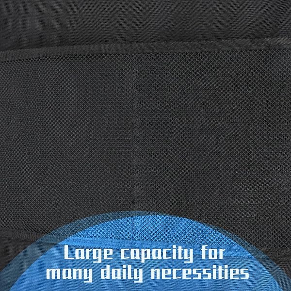 Romon Protections Dossier de Siège Voiture Enfant, Organisateur Voiture pour Enfant Imperméable Anti-Salissures, Noir - 2