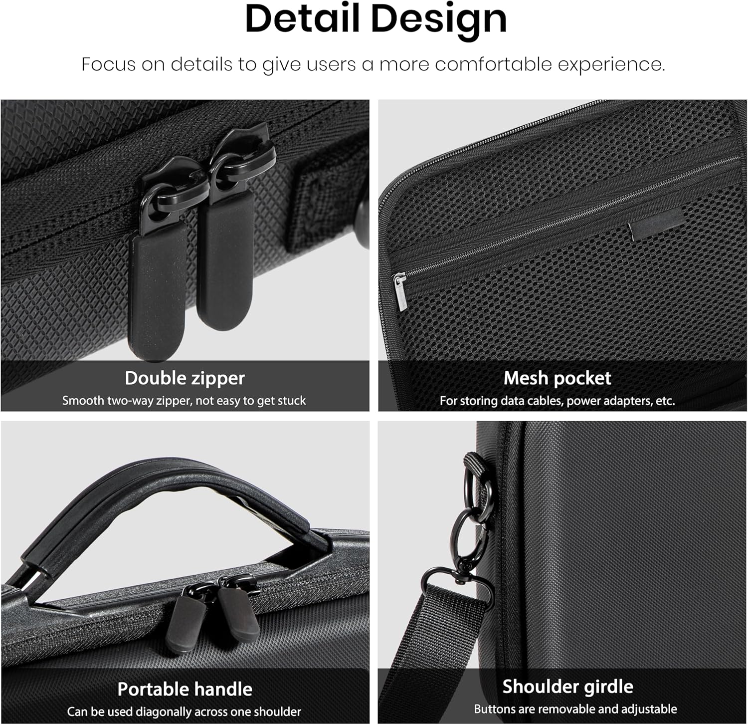 STARTRC PHOTO Action 6 Carrying Case for DJI Osmo Action 6 Camera Accessories Hard Shell Bag Travel Case - Image 3