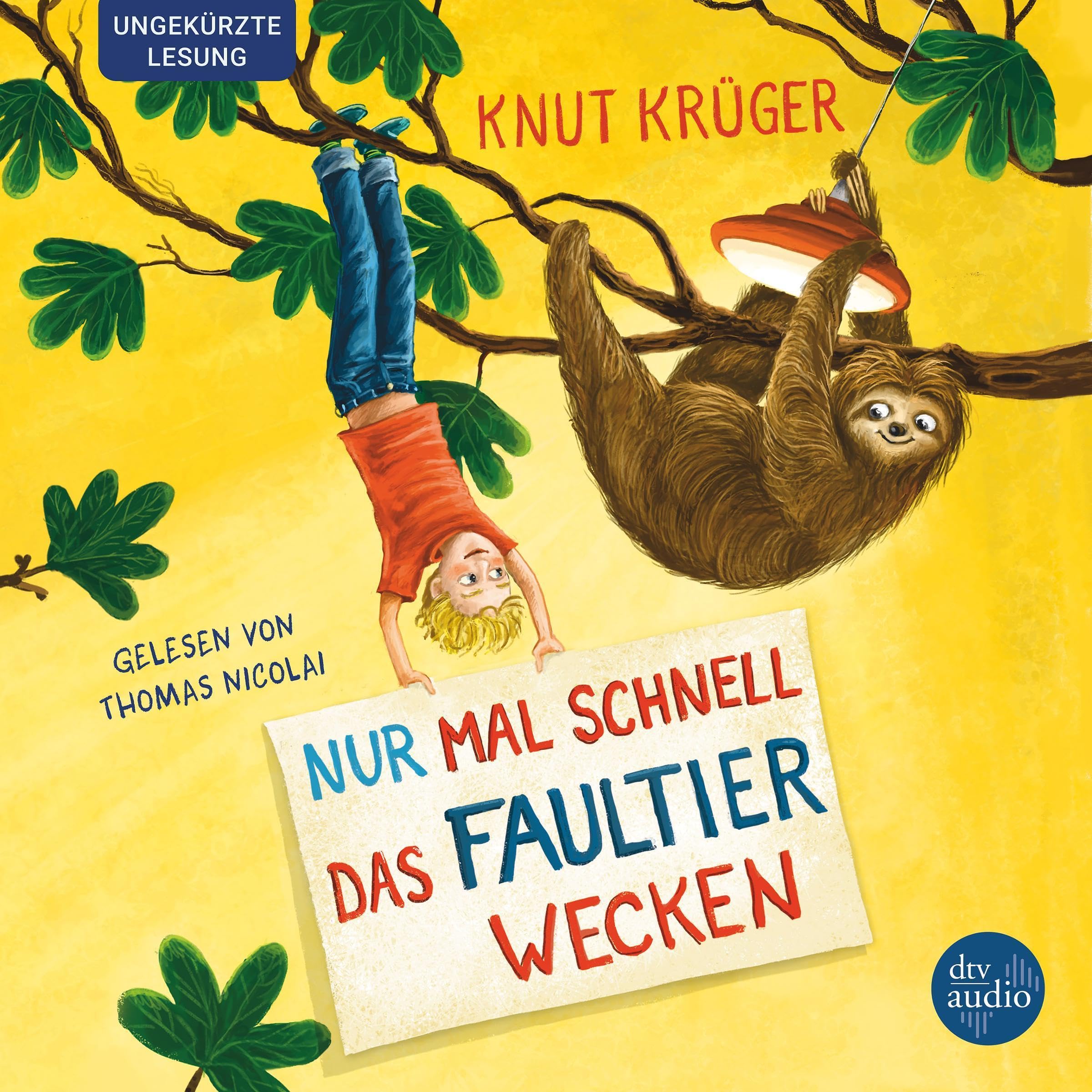 Cover art for Nur mal schnell das Faultier wecken