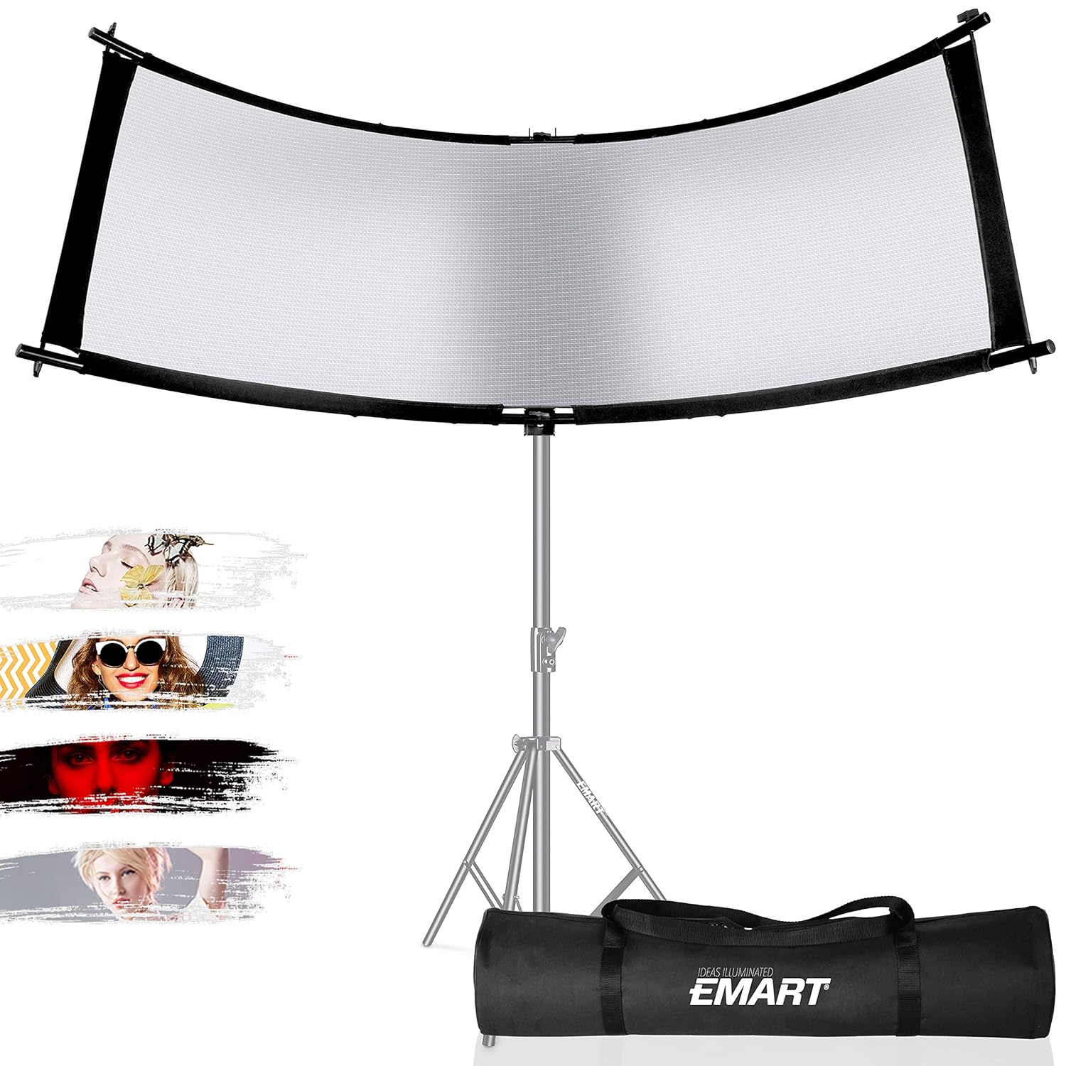 EMART 66x24 Inch Photo Studio Light Reflector/Diffuser with Carrying ...
