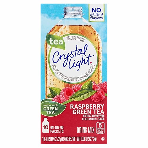 Miniatura 10 de Crystal Light - Mezcla de bebida en polvo con sabor natural a limonada, sin azúcar, 48 paquetes